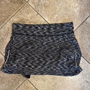 Athleta Black and White Athletic Skort